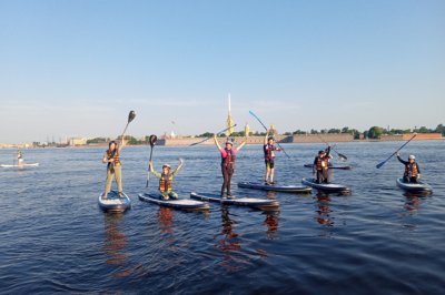 Прогулка на Сап до Спаса на Крови