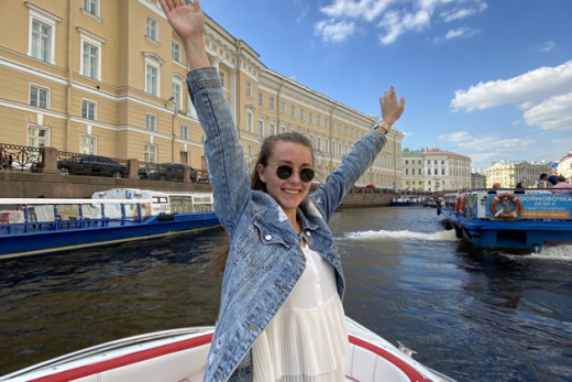 Прогулка на катере по рекам и каналам с капитаном