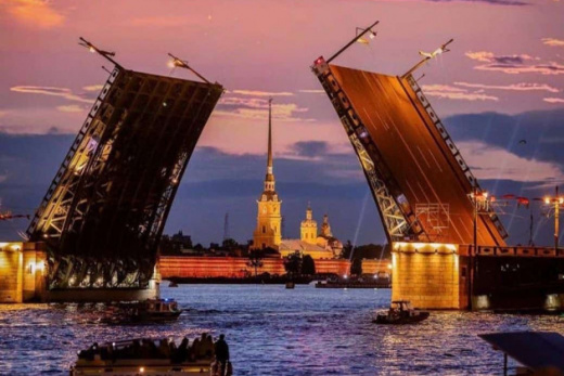 Острова, Финский залив и развод мостов на теплоходе МОНАРХ Острова, Финский залив и развод мостов на теплоходе МОНАРХ